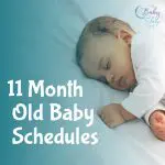 11 Month Old Baby Feeding and Sleep Schedule