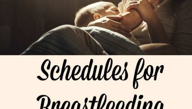 Schedules for Breastfeeding and Formula Fed Babies