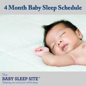 4 Month Old Baby Schedule