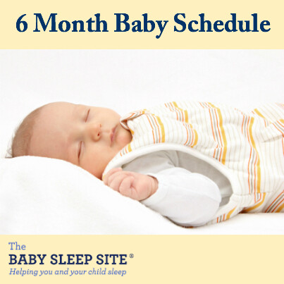6 Month Old Baby Schedule