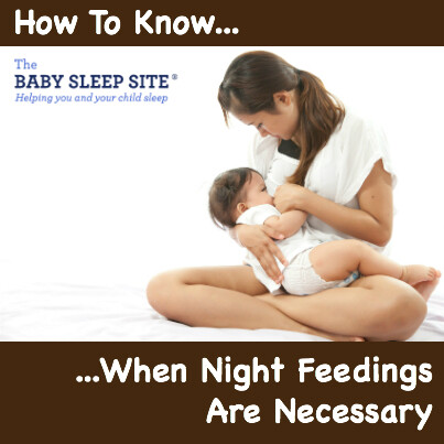 How To Know When Baby Night Feedings Are Necessary