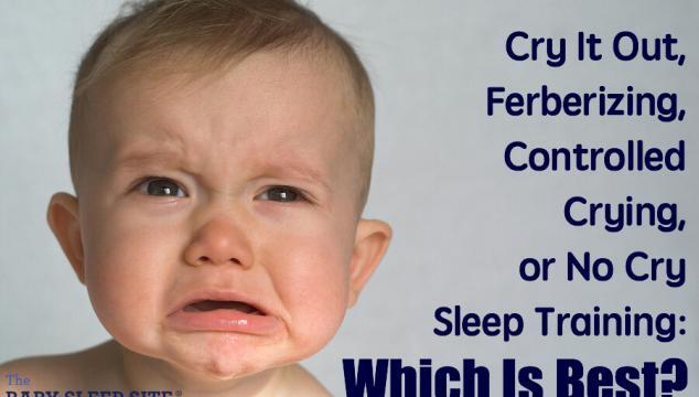 Cry It Out Ferberzing Controlled Crying Sleep Training