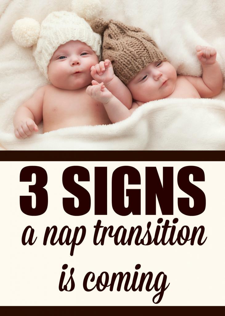 3 Signs a Nap Transition is Approaching for your baby or toddler.