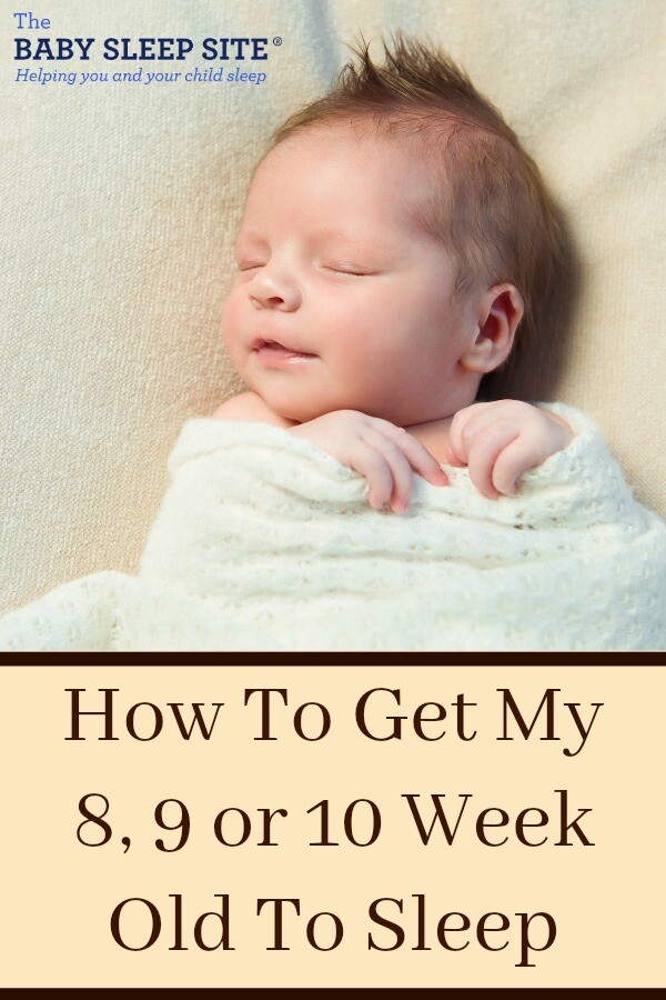 8 week baby crying