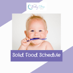 Solid Food Schedule