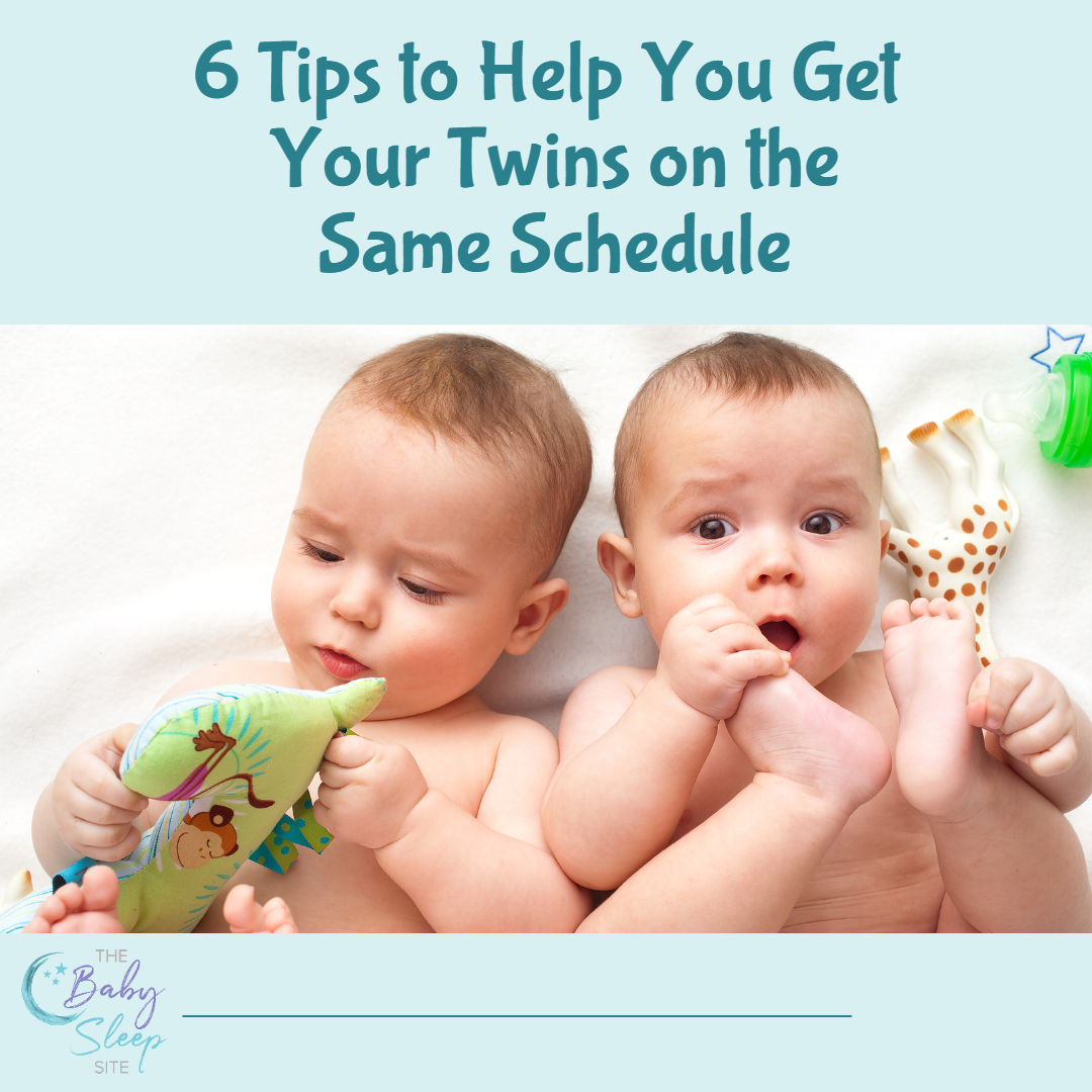 6 Tips to Help You Have Your Twins on the Same Sleep Schedule