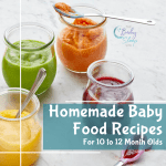 10 Homemade Baby Food Recipes for 10 to 12 months