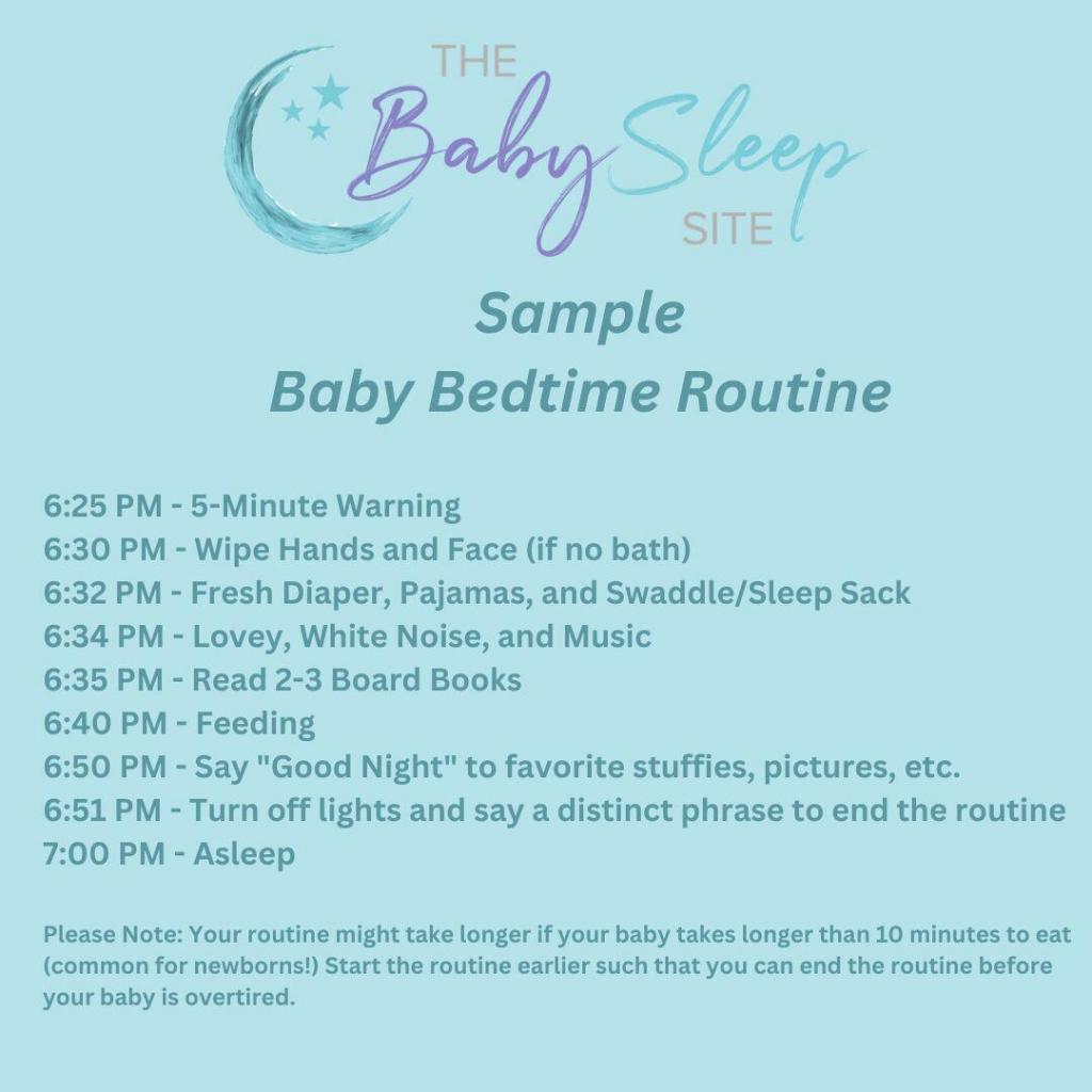 Sample Baby Bedtime Routine