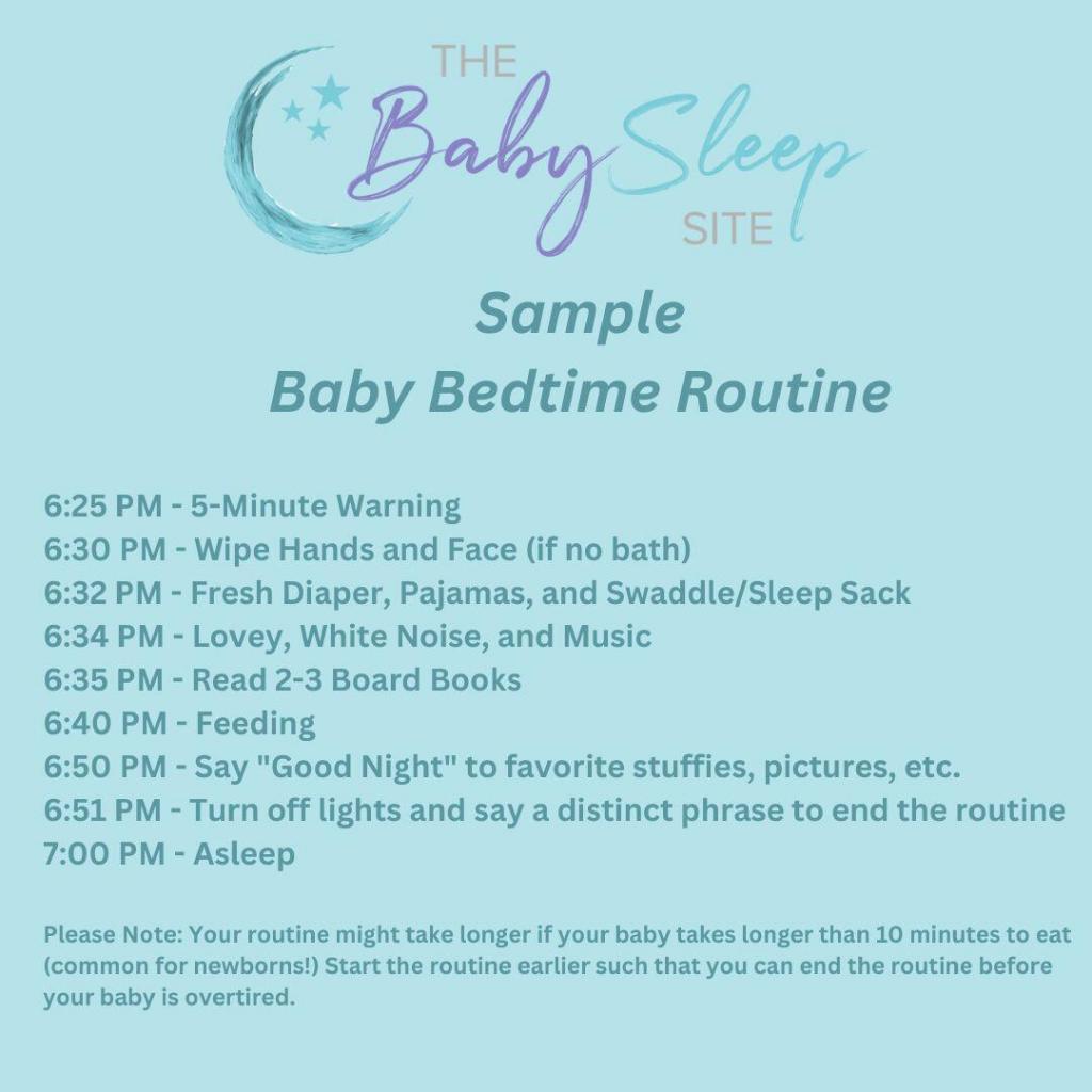 Sample Baby Bedtime Routine The Perfect Recipe