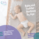 Baby and Toddler Bedtimes By Age