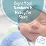 Sleeping newborn resting peacefully